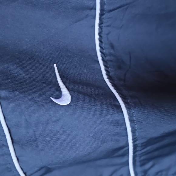VTG Nike Athletic Department Blue White Windbreaker Men's XL - Picture 3 of 10